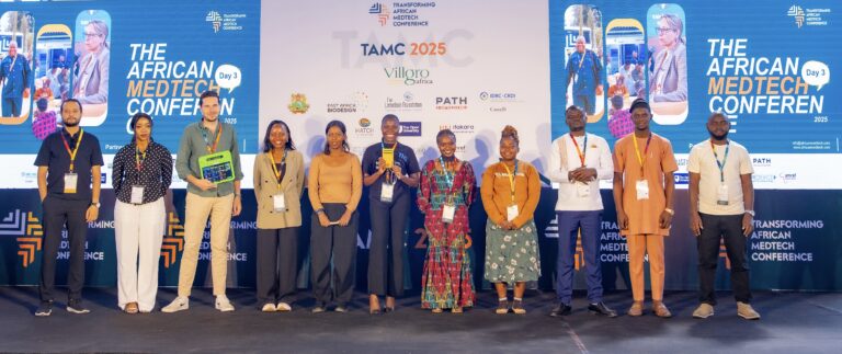 The startup founders who were part of TAMC's pitching competition.