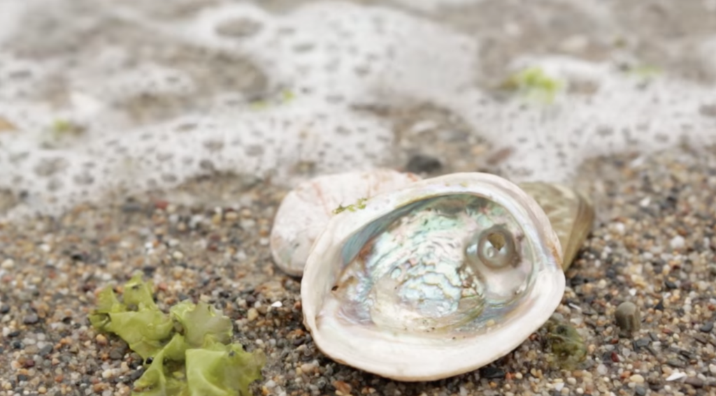 shells on beach