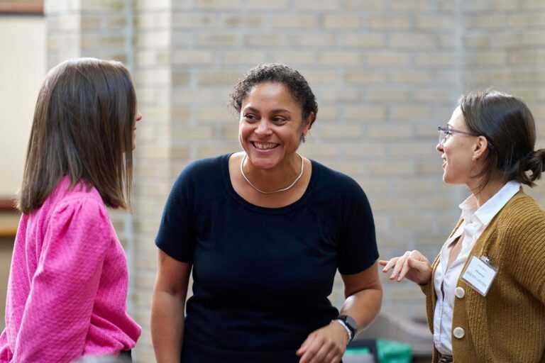 Entrepreneurship Funders Network Executive Director Ifeoma Aduba, center, with peers at the 2024 EFN Convening.